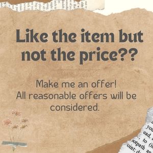 Make me an offer!